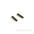 Encabezado de pasador de 1.0 mm una sola fila recta